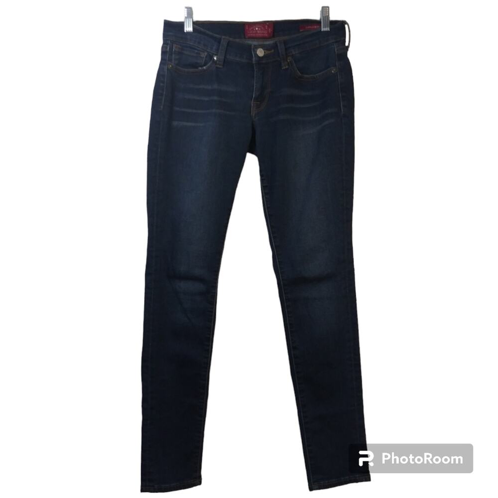 Lucky Brand Charlie Skinny Ankle Denim Blue Jeans Size 2